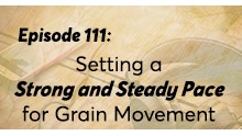 Setting a Strong and Steady Pace for Grain Movement