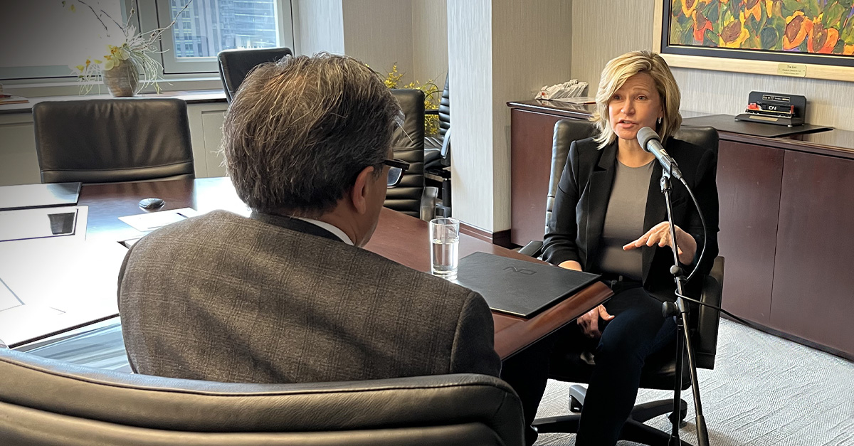 Tracy Robinson Podcast Recording