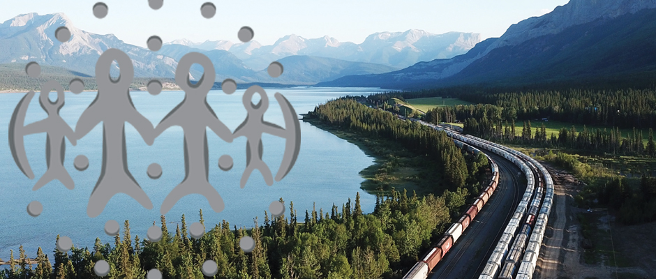 Virtual reality railroad 