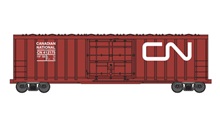 WOOD PULP BOXCAR