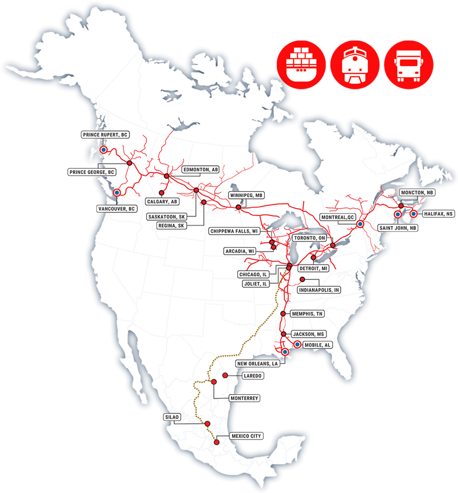Intermodal Network CN