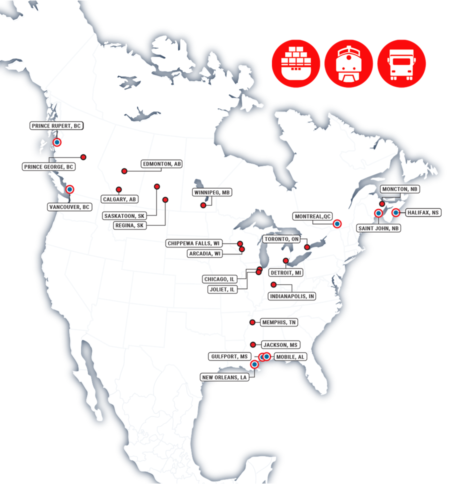 Intermodal Network CN